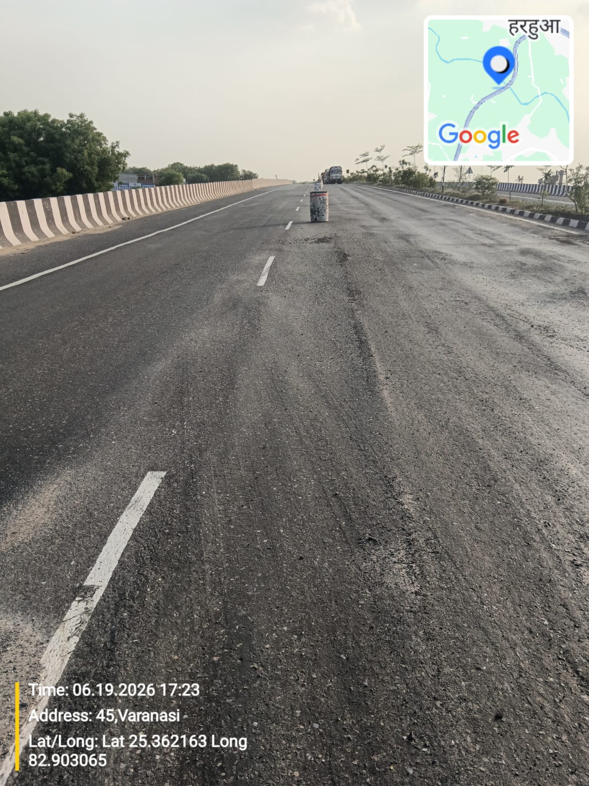 Road under construction